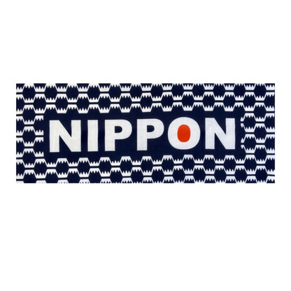 喜多屋商店 浜松注染 NIPPON 手ぬぐい 喜多屋商店 紺 