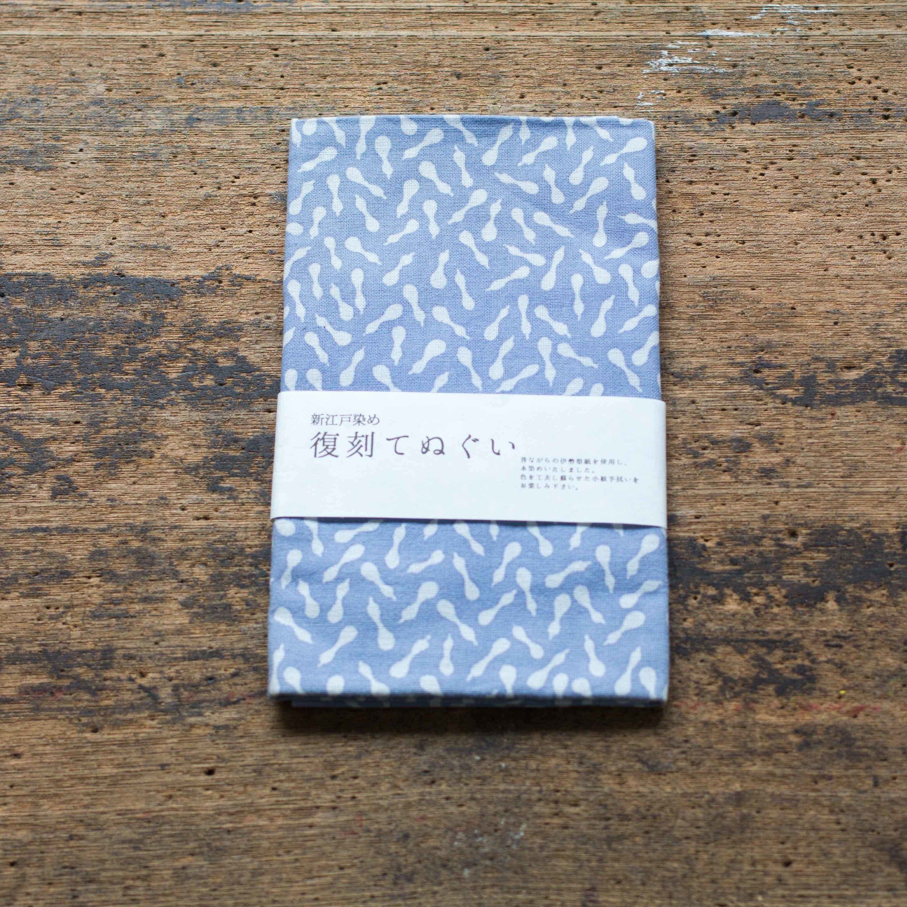 新江戸染 丸久商店 復刻てぬぐい＜瓢箪ちらし＞ – 一六八堂 irohado